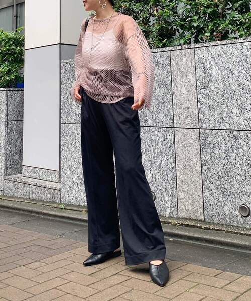ESPERANZA(エスペランサ)の「◆【In LIFE】バックゴムスリングフラットシューズ(その他シューズ・レディース・ベージュ系8/ブラック/アイボリー系8・LL/M/S/L)」の9枚目の写真