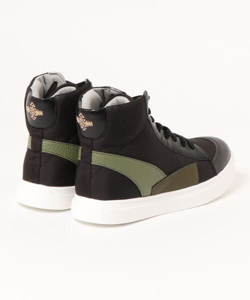 チチカカ（チチカカ）の「カラースキームハイカットスニーカー（スニーカー・レディース・ベージュ/ブラック/グレー・MEDIUM/LARGE）」の5枚目の写真