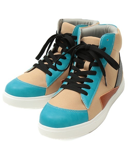 チチカカ（チチカカ）の「カラースキームハイカットスニーカー（スニーカー・レディース・ベージュ/ブラック/グレー・MEDIUM/LARGE）」の16枚目の写真