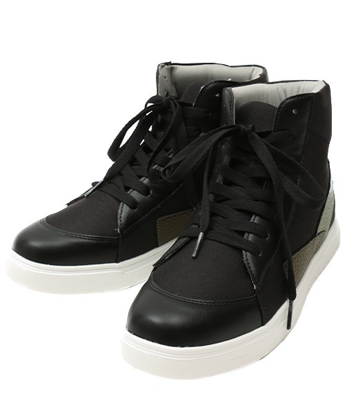 チチカカ（チチカカ）の「カラースキームハイカットスニーカー（スニーカー・レディース・ベージュ/ブラック/グレー・MEDIUM/LARGE）」の14枚目の写真