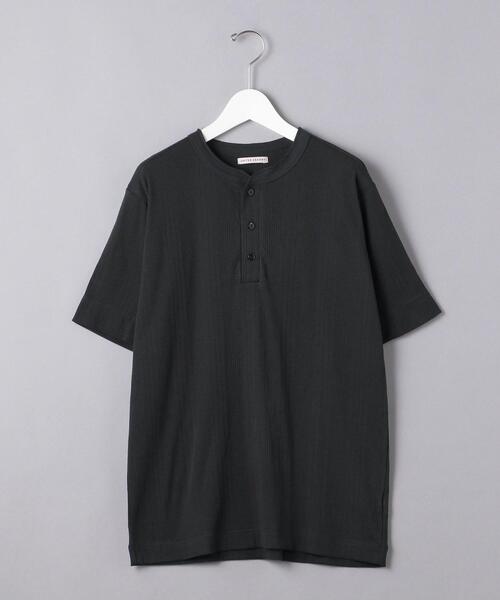 UNITED ARROWS（ユナイテッドアローズ）の「＜UNITED ARROWS＞ スヴィン/サファイア ヘンリーネック（Tシャツ/カットソー・メンズ・ホワイト/ダークグレー・SMALL/MEDIUM/LARGE/X-LARGE）」の10枚目の写真