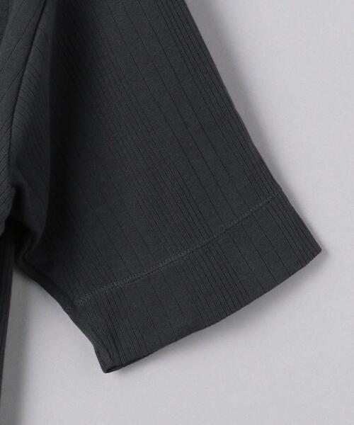 UNITED ARROWS（ユナイテッドアローズ）の「＜UNITED ARROWS＞ スヴィン/サファイア ヘンリーネック（Tシャツ/カットソー・メンズ・ホワイト/ダークグレー・SMALL/MEDIUM/LARGE/X-LARGE）」の14枚目の写真