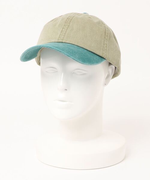 ADAMS（アダムス）の「OPTIMUM PIGMENT DYED-CAP（キャップ・レディース・カーキ系3/カーキ系1/カーキ系/グリーン系その他/レッド系その他/カーキ/ネイビー/ブラック/カーキ系5/カーキ系2/カーキ系4・FREE）」の4枚目の写真