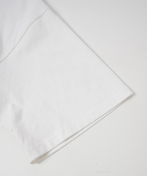 styles（スタイルス）の「HENZA X STYLES Embroidery T-shirt BD0003（Tシャツ/カットソー・レディース・ホワイト/ベージュ/グリーン・ONE SIZE）」の17枚目の写真