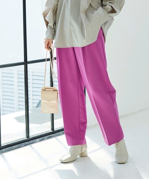 emmi atelier】4WAYストレッチダブルクロスパンツ/emmi emmi atelier】4WAYストレッチダブルクロスパンツ/emmi