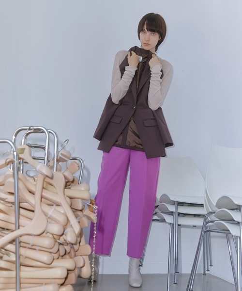emmi(エミ)の「【emmi atelier】4WAYストレッチダブルクロス emmi(エミ)の「【emmi atelier】4WAYストレッチダブルクロス