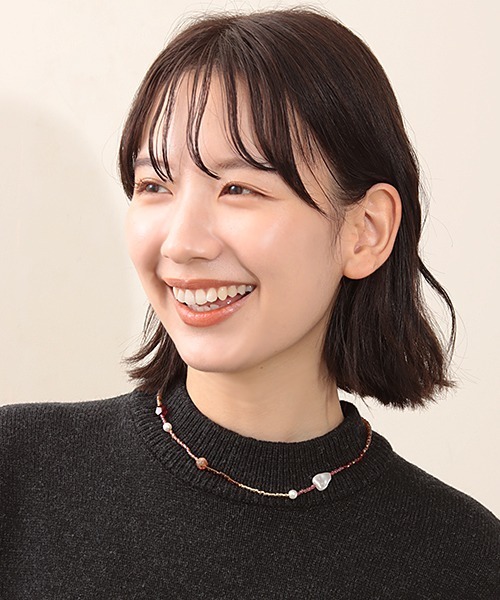 チチカカ(チチカカ)の「ランダムアレンジネックレス(ネックレス・レディース・オレンジ/ブルー・FREE)」の3枚目の写真