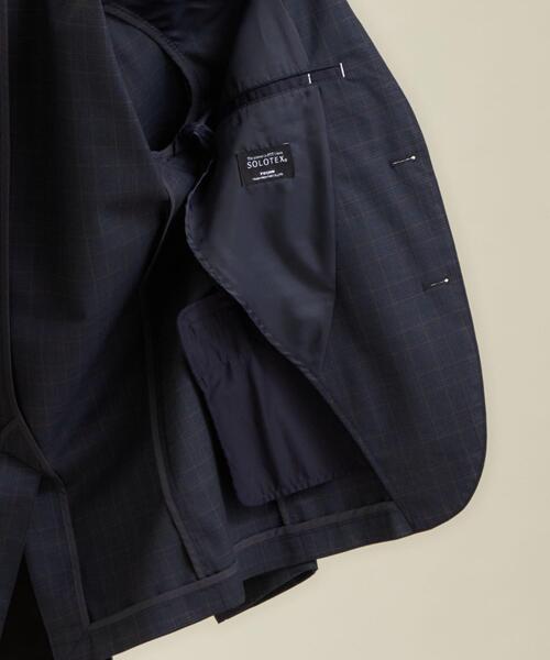 green label relaxing（グリーンレーベルリラクシング）の「OLT TWサージ NT 2B ジャケット -ウォッシャブル・ストレッチ-（テーラードジャケット・メンズ・ネイビー/モカ/その他1/ダークグレー・M/S/XL/L）」の12枚目の写真