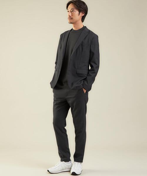 green label relaxing（グリーンレーベルリラクシング）の「OLT TWサージ NT 2B ジャケット -ウォッシャブル・ストレッチ-（テーラードジャケット・メンズ・ネイビー/モカ/その他1/ダークグレー・M/S/XL/L）」の18枚目の写真