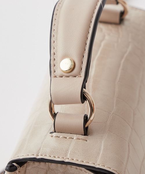 FIORELLI（フィオレッリ）の「【FIORELLI(フィオレッリ)】クロコミニショルダー（ショルダーバッグ・レディース・ブラウン/ライトベージュ・FREE）」の22枚目の写真