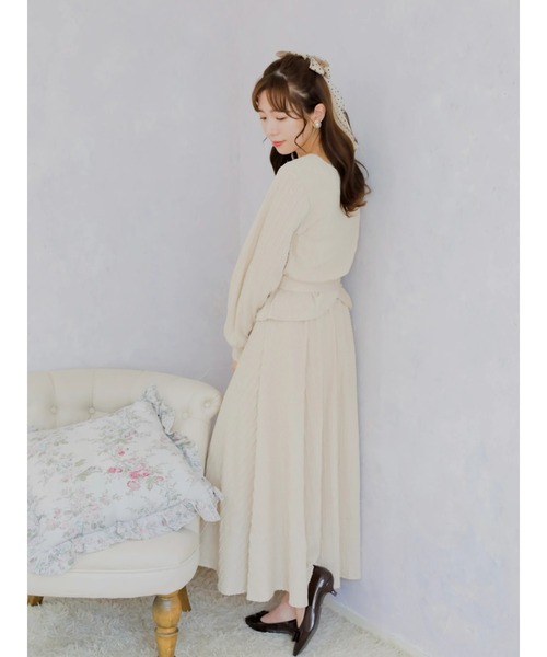 Areeam(アリーム)の「騙されちゃう秘密のトップス(Tシャツ/カットソー・レディース・アイボリー/モカ・FREE)」の5枚目の写真