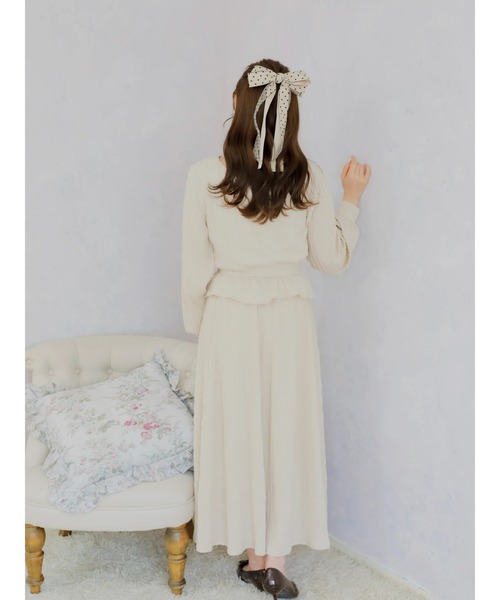 Areeam(アリーム)の「騙されちゃう秘密のトップス(Tシャツ/カットソー・レディース・アイボリー/モカ・FREE)」の7枚目の写真