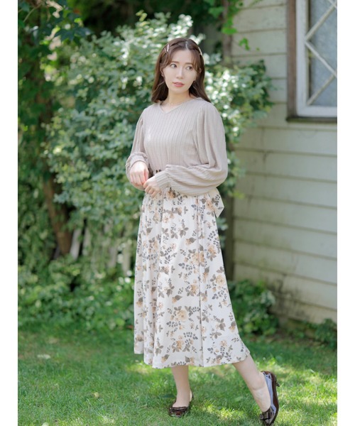 Areeam(アリーム)の「騙されちゃう秘密のトップス(Tシャツ/カットソー・レディース・アイボリー/モカ・FREE)」の16枚目の写真