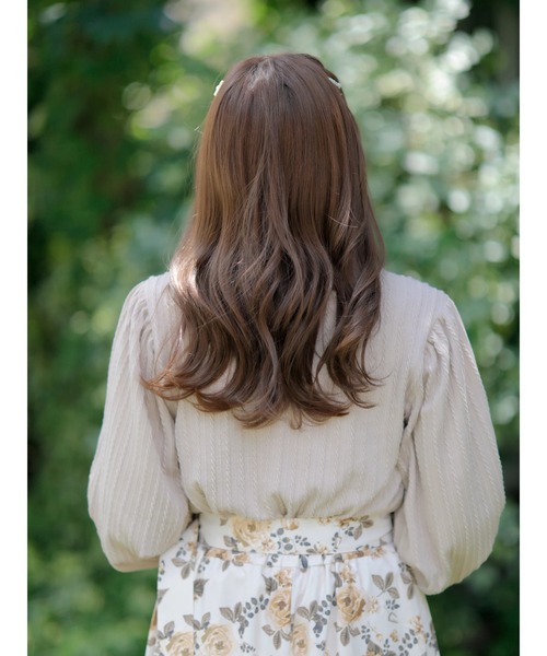 Areeam(アリーム)の「騙されちゃう秘密のトップス(Tシャツ/カットソー・レディース・アイボリー/モカ・FREE)」の14枚目の写真