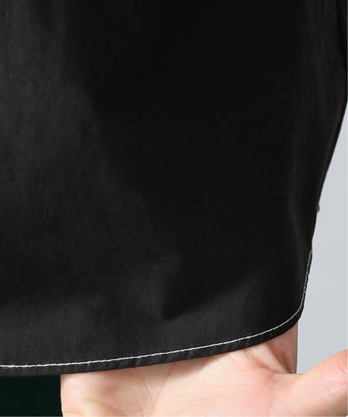 CLANE（クラネ）の「【CLANE/クラネ】SHIRRING PUFF SLEEVE TOPS：ブラウス（シャツ/ブラウス・レディース・ホワイト/ブラック・LARGE）」の5枚目の写真