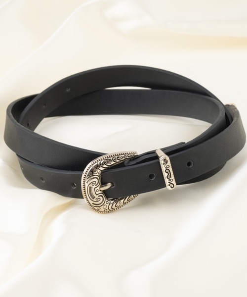 REBALANCE（リバランス）の「デザイン バックル ベルト ユニセックス（ベルト・レディース・A/B/C/D/E/F・FREE）」の6枚目の写真