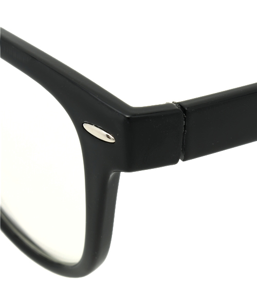 WEGO（ウィゴー）の「WEGO/ウェリントンタイプ（メガネ・メンズ・ブラック/ブラウン・FREE）」の6枚目の写真