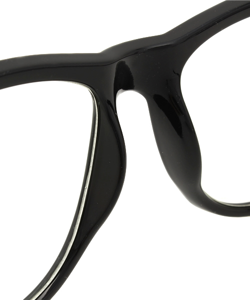 WEGO（ウィゴー）の「WEGO/ウェリントンタイプ（メガネ・メンズ・ブラック/ブラウン・FREE）」の7枚目の写真