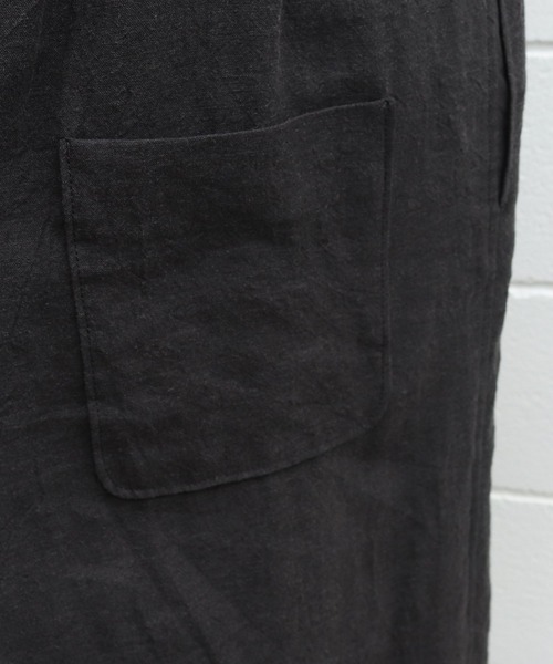 Malle（マル）の「malle　リネン/ウール　ジャンパースカート（ジャンパースカート・レディース・チャコールグレー/モカ・FREE）」の17枚目の写真