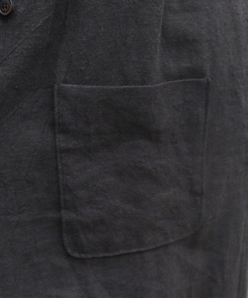 Malle（マル）の「malle　リネン/ウール　ジャンパースカート（ジャンパースカート・レディース・チャコールグレー/モカ・FREE）」の11枚目の写真