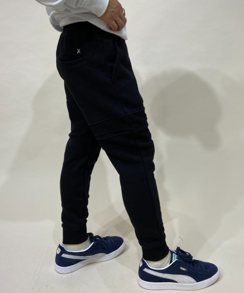 Hurley (ハーレー)の「Hurley/ハーレー ワンポイント刺繍 スウェット MFB2100002(スウェットパンツ・メンズ・ブラック/ネイビー/グレー・L/S/M)」の9枚目の写真
