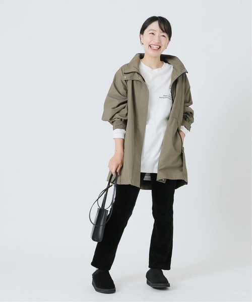 journal standard L'essage（ジャーナルスタンダードレサージュ）の「ストレッチコーデュロイパンツ◆（その他パンツ・レディース・ベージュ/ブラック/カーキ・FREE）」の4枚目の写真