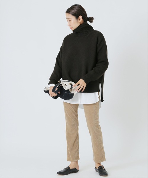 journal standard L'essage（ジャーナルスタンダードレサージュ）の「ストレッチコーデュロイパンツ◆（その他パンツ・レディース・ベージュ/ブラック/カーキ・FREE）」の12枚目の写真