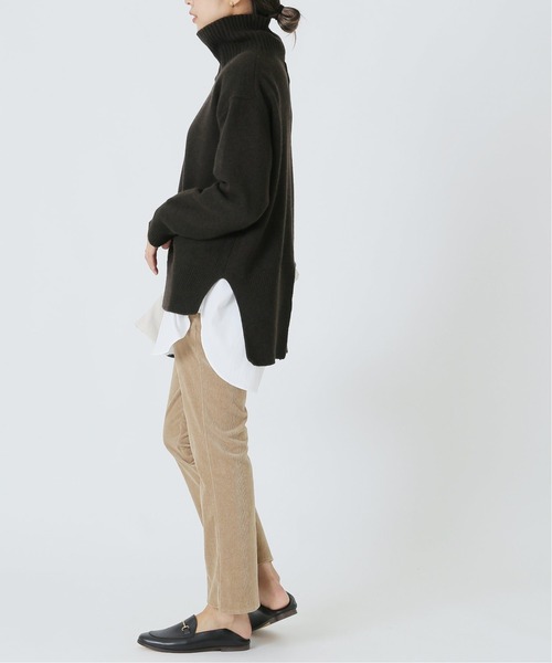 journal standard L'essage（ジャーナルスタンダードレサージュ）の「ストレッチコーデュロイパンツ◆（その他パンツ・レディース・ベージュ/ブラック/カーキ・FREE）」の17枚目の写真