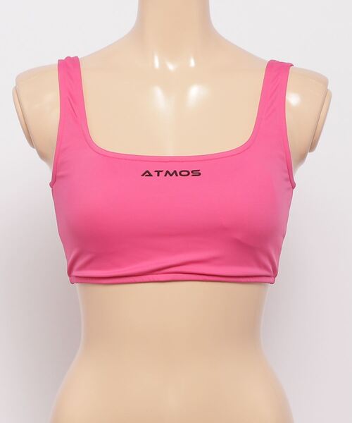 GUACAMOLE(ガカモレ)の「GUACAMOLE × atmos pink ロゴタンクブラトップ(タンクトップ・レディース・ブラウン/ブラック/ピンク/ホワイト・M/L/S/M)」の7枚目の写真