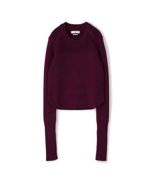 ISABEL MARANT（イザベルマラン）の「ISABEL MARANT ETOILE TYCIA ロングスリーブプルオーバー（ニット/セーター・レディース・ホワイト/グレー/グリーン/ボルドー・38/36/34）」の4枚目の写真