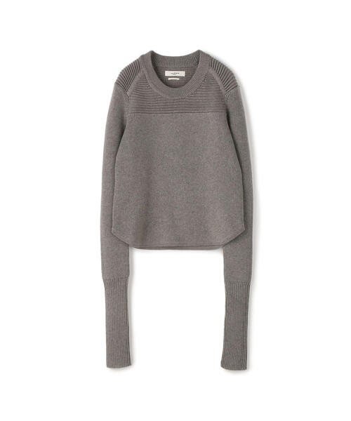 ISABEL MARANT（イザベルマラン）の「ISABEL MARANT ETOILE TYCIA ロングスリーブプルオーバー（ニット/セーター・レディース・ホワイト/グレー/グリーン/ボルドー・38/36/34）」の12枚目の写真