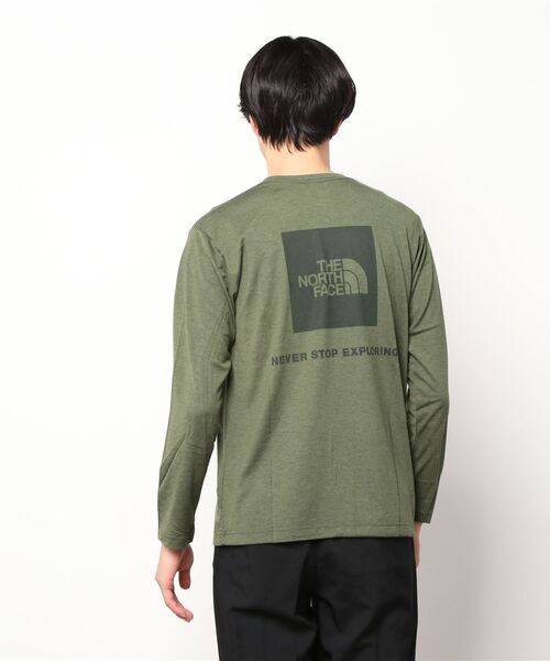 THE NORTH FACE(ザノースフェイス)の「ザ ノース フェイス THE NORTH FACE L/S FLASHDRY Merino Crew(ロングスリーブフラッシュドライメリノクルー)(Tシャツ/カットソー・メンズ・ブラウン・S/M/LL/L)」の2枚目の写真