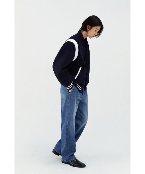 VIVASTUDIO(ビバスタジオ)の「FELT WOOL STADIUM JACKET(ブルゾン・メンズ・ブラック/ネイビー・MEDIUM/LARGE)」の21枚目の写真