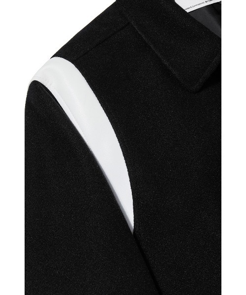 VIVASTUDIO(ビバスタジオ)の「FELT WOOL STADIUM JACKET(ブルゾン・メンズ・ブラック/ネイビー・MEDIUM/LARGE)」の7枚目の写真