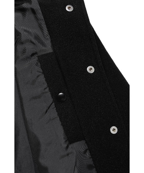 VIVASTUDIO(ビバスタジオ)の「FELT WOOL STADIUM JACKET(ブルゾン・メンズ・ブラック/ネイビー・MEDIUM/LARGE)」の18枚目の写真