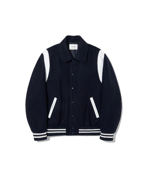 VIVASTUDIO(ビバスタジオ)の「FELT WOOL STADIUM JACKET(ブルゾン・メンズ・ブラック/ネイビー・MEDIUM/LARGE)」の22枚目の写真