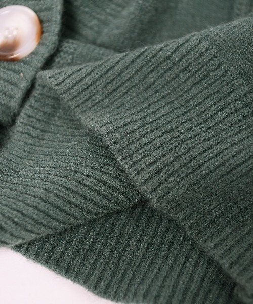 shopnikoniko(ショップニコニコ)の「ボリューム袖 ニットカーディガン(カーディガン/ボレロ・レディース・ホワイト/ベージュ/グリーン・フリー)」の22枚目の写真