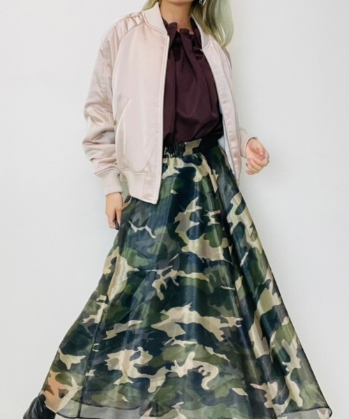 セール サテン エコファーショート丈ブルゾン ブルゾン ブルゾン Brille Doll ジャケット アウター Oops