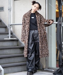 X-girl | FAUX FUR GOWN(その他アウター)
