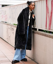 X-girl | FAUX FUR GOWN(その他アウター)