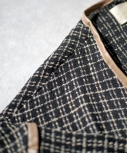 spoon store（スプーンストア）の「パイピングガウンコート（その他アウター・レディース・ブラック系/アイボリー系・フリー）」の18枚目の写真