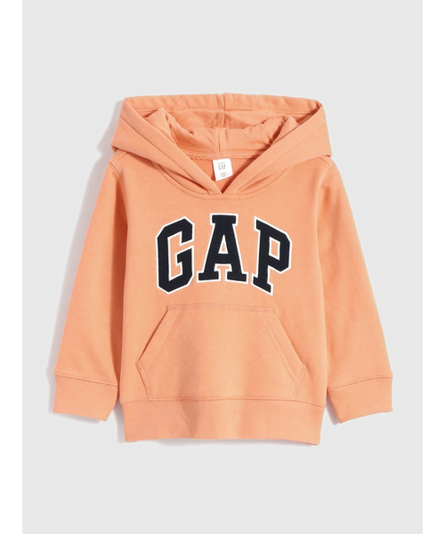 GAP（ギャップ）の「アーチロゴ プルオーバー フード (幼児)（パーカー・キッズ・オレンジ/ブルー・12-18M/18-24M/2 YRS/3 YRS/4 YRS/5 YRS）」の7枚目の写真