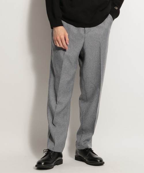 niko and...（ニコアンド）の「[抗菌・イージーケア]サージユーティリティパンツ（スラックス・メンズ・ブラック/ブラウン/グレー・MEDIUM/LARGE）」の2枚目の写真