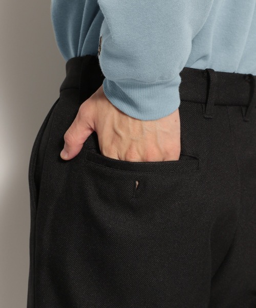 niko and...（ニコアンド）の「[抗菌・イージーケア]サージユーティリティパンツ（スラックス・メンズ・ブラック/ブラウン/グレー・MEDIUM/LARGE）」の9枚目の写真