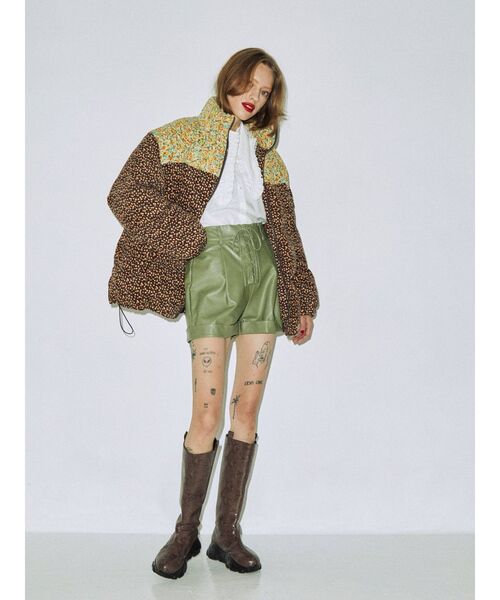 jouetie（ジュエティ）の「レースアップキュロット（その他パンツ・レディース・ボルドー/ブラック・MEDIUM）」の7枚目の写真