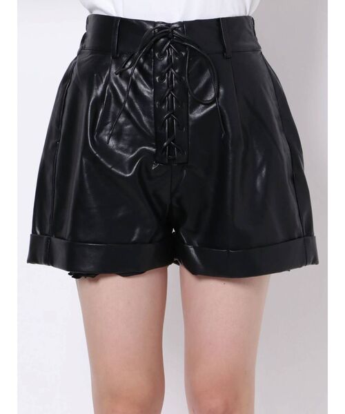 jouetie（ジュエティ）の「レースアップキュロット（その他パンツ・レディース・ボルドー/ブラック・MEDIUM）」の20枚目の写真