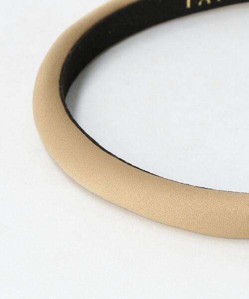 ucalypt(ユーカリプト)の「<ucalypt(ユーカリプト)> Narrow Headband ヘアバンド/カチューシャ<Select by EMMEL REFINES>(カチューシャ・レディース・ベージュ/ブラック・FREE)」の5枚目の写真