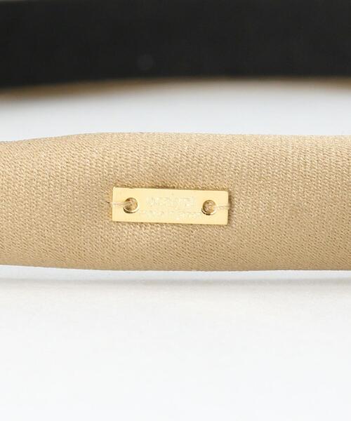 ucalypt(ユーカリプト)の「<ucalypt(ユーカリプト)> Narrow Headband ヘアバンド/カチューシャ<Select by EMMEL REFINES>(カチューシャ・レディース・ベージュ/ブラック・FREE)」の7枚目の写真