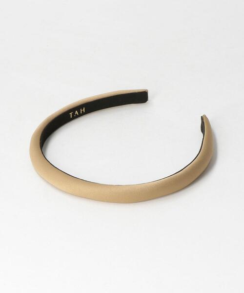 ucalypt(ユーカリプト)の「<ucalypt(ユーカリプト)> Narrow Headband ヘアバンド/カチューシャ<Select by EMMEL REFINES>(カチューシャ・レディース・ベージュ/ブラック・FREE)」の8枚目の写真