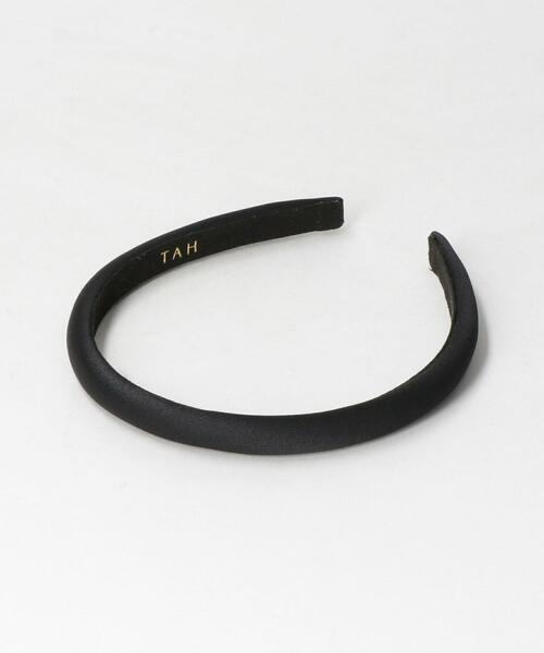 ucalypt(ユーカリプト)の「<ucalypt(ユーカリプト)> Narrow Headband ヘアバンド/カチューシャ<Select by EMMEL REFINES>(カチューシャ・レディース・ベージュ/ブラック・FREE)」の9枚目の写真